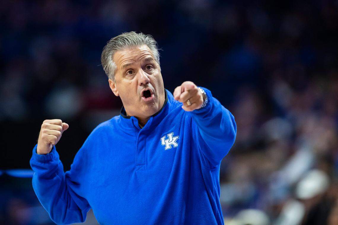 In John Calipari’s time as coach, Kentucky has won six of 10 games against North Carolina.