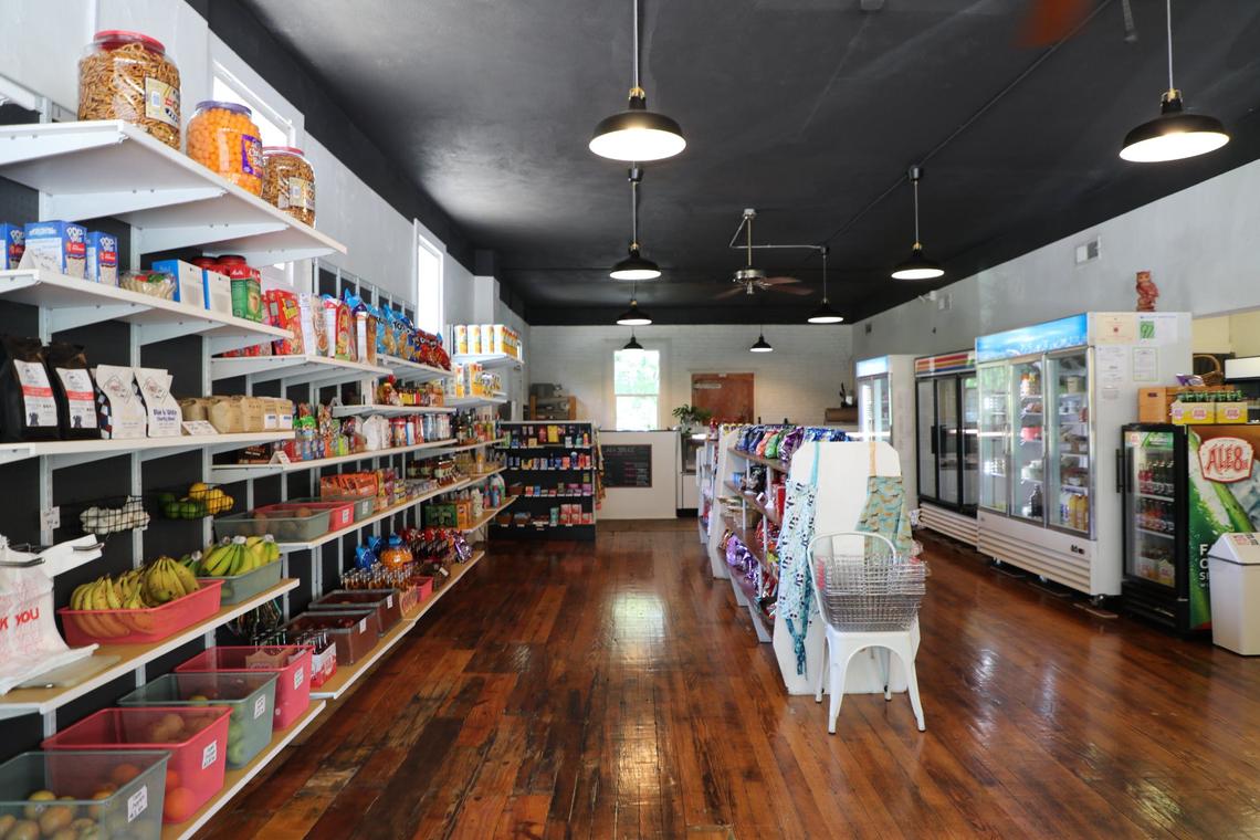 Wilson’s Grocery is stocked with things you might run out of at home and need at the last minute as well as specialty items.