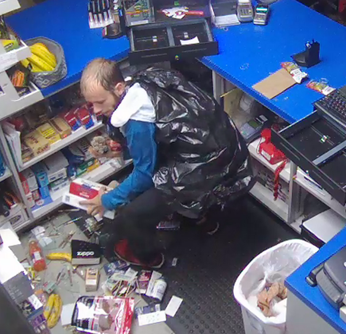 Lexington police released this image of a man who broke into a Marathon gas station on Bryan Station Road in June.
