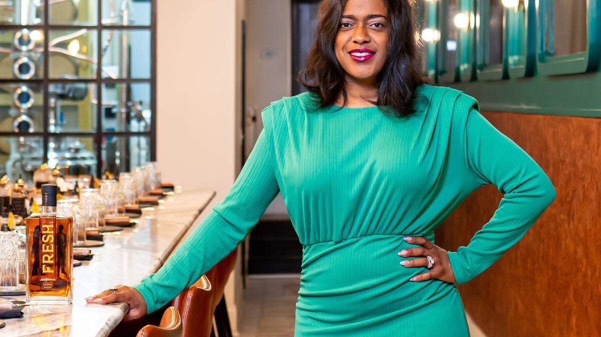 Tia Edwards, co-founder of Fresh Bourbon Distillery