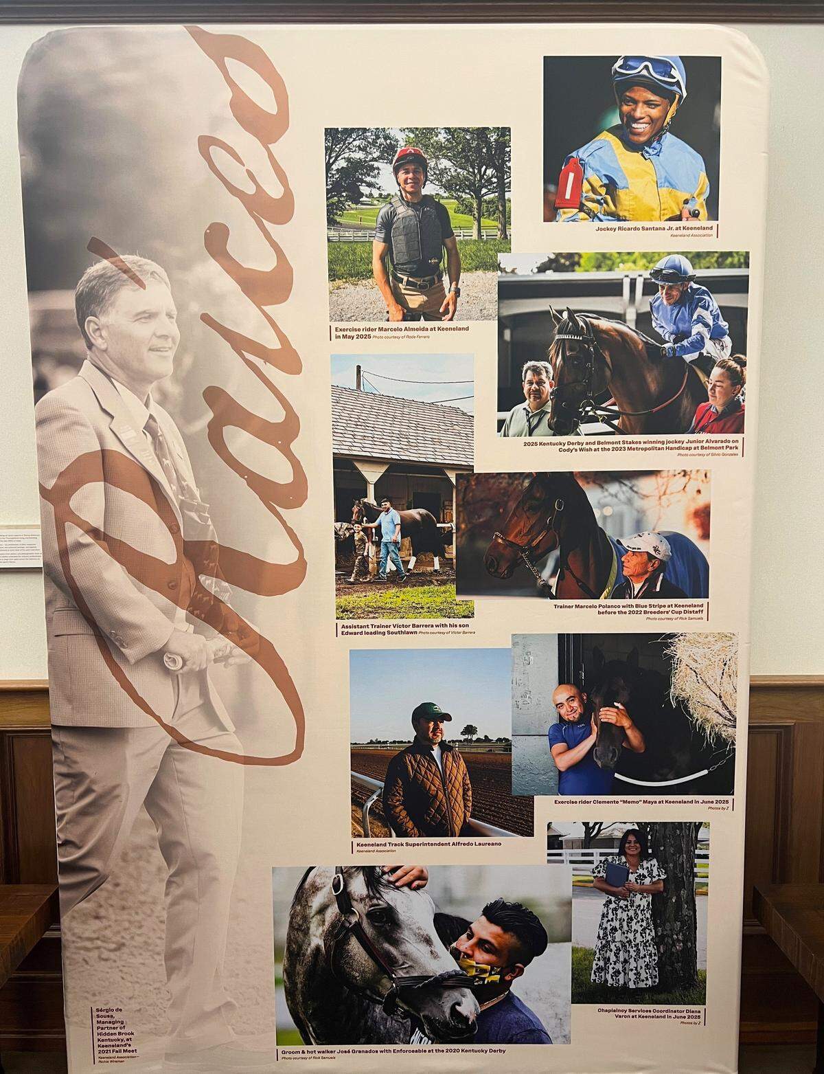 “Raices: The Making of Latino Legacies in Racing” is now on display at the Keeneland Library, showing how much US horse racing has been shaped by our southern neighbors at every level.