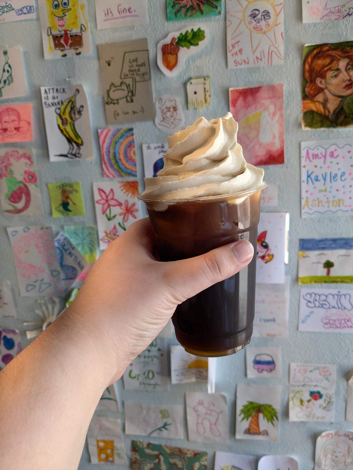 Nate’s Coffee on Cheapside in downtown Lexington, known for its specialty coffee drinks as well as its wall of customer-created art, has closed at least for now.