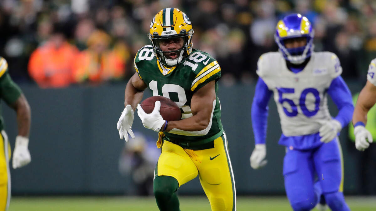 Randall Cobb (18) would prefer to play what might be his final NFL season with the Green Bay Packers.