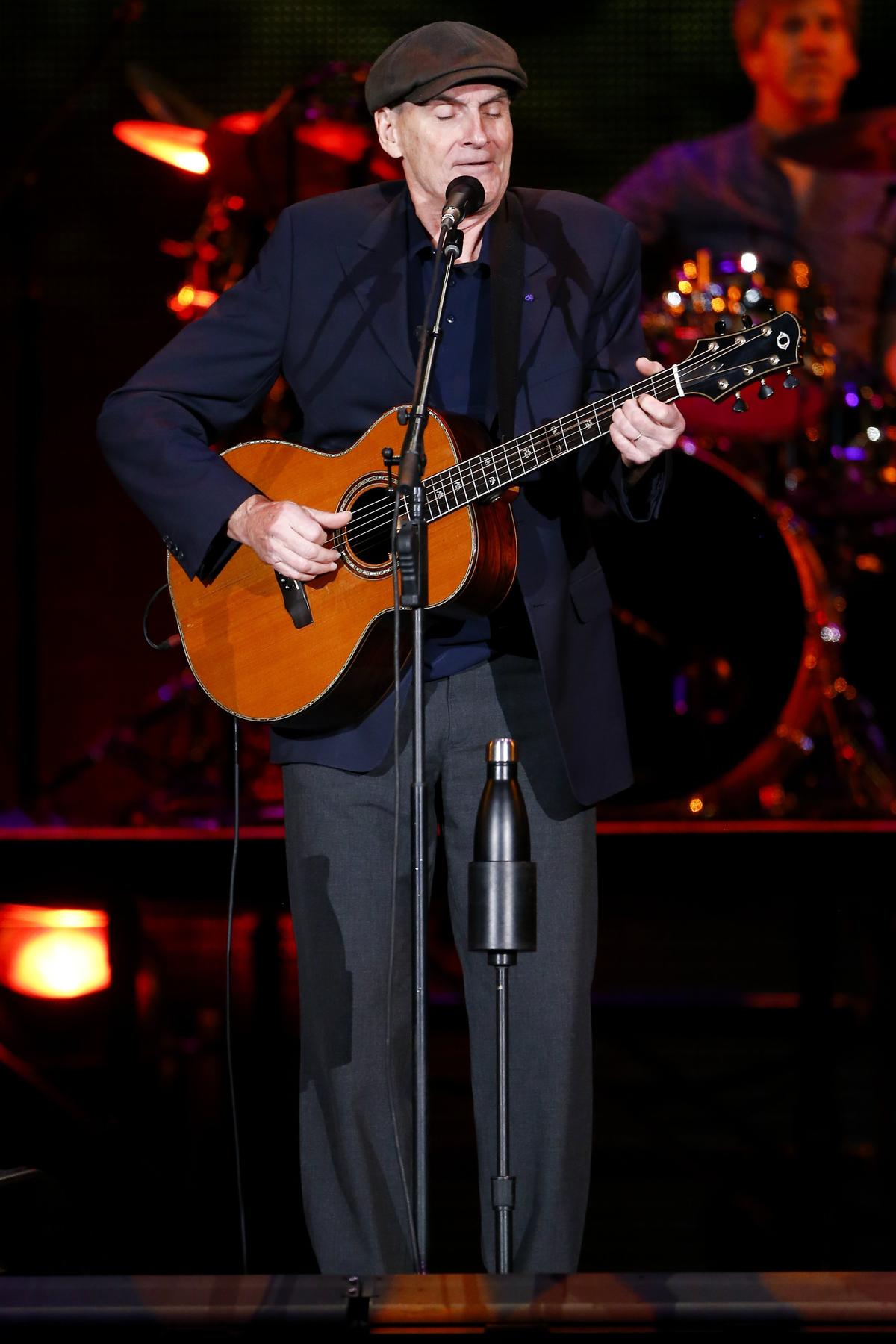 James Taylor and his All-Star Band performed a hit-packed two-hour set that included several of his best-loved songs.
