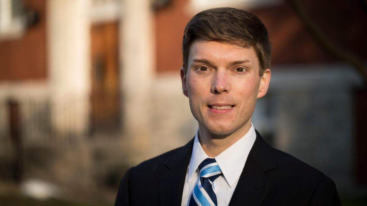 Tyler Murphy,  a Woodford County teacher, is running for Fayette school board