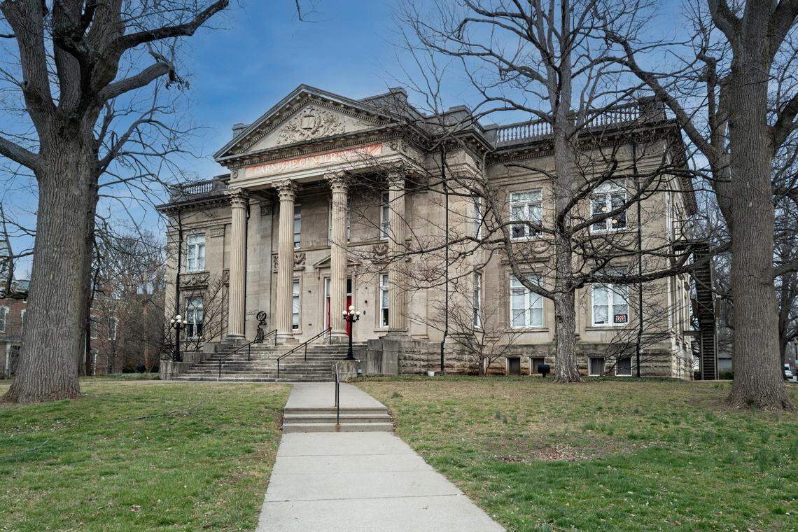 The Carnegie Center in Gratz Park was built as Lexington Public Library.