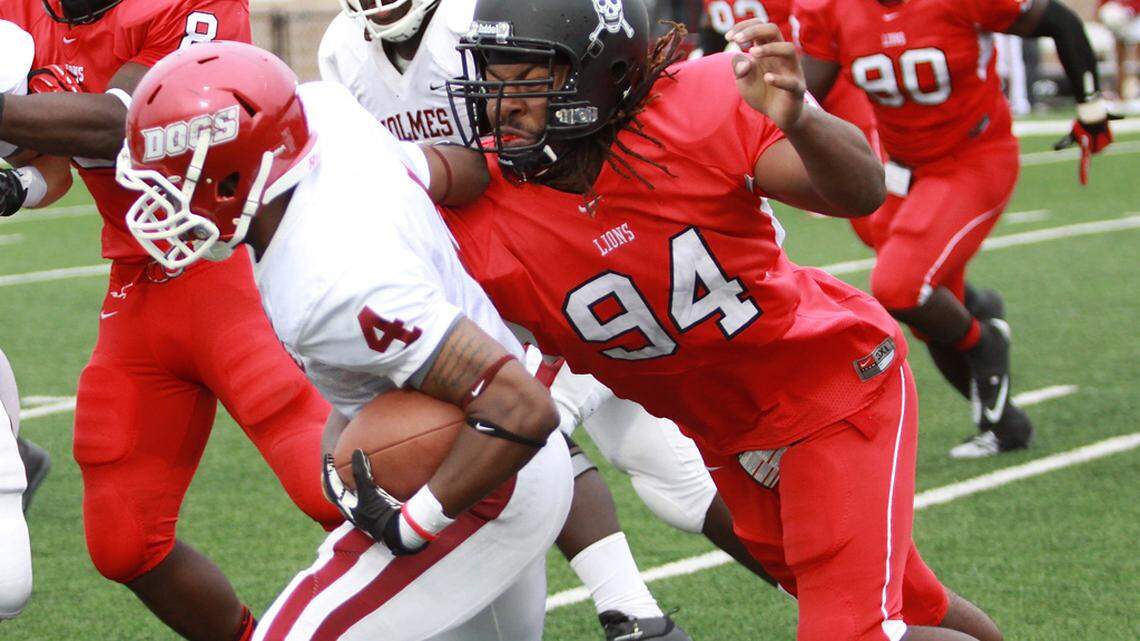 University of Kentucky signee Za'Darius Smith, a transfer from East Mississippi Community College. (Photo by East Mississippi CC sports information)