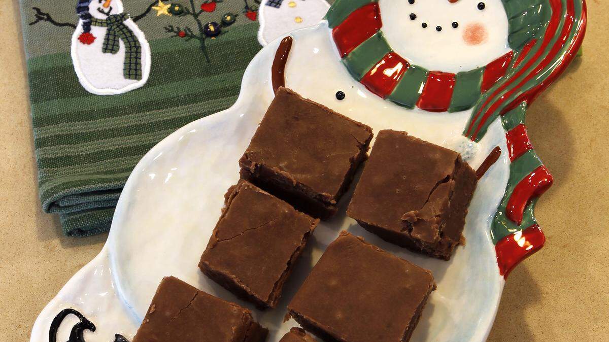 Fudge is a popular and much-appreciated Christmas gift. Brooke Haymaker of Lexington says her recipe is easy and quick to make, and doesn't require use of a candy  thermometer.   