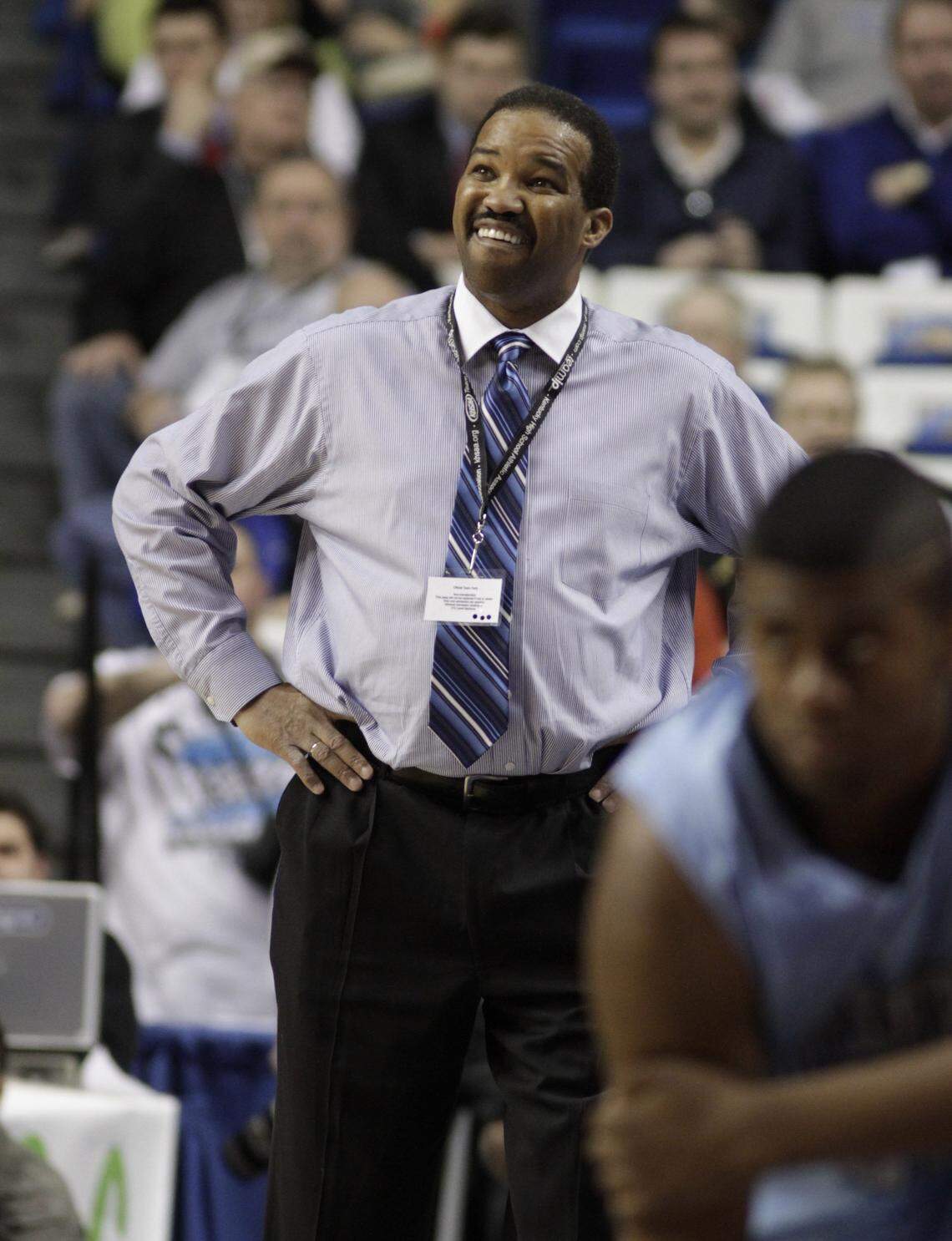 After his playing career, Reggie Warford led Muhlenberg County to the Sweet 16 state high school basketball tournament.