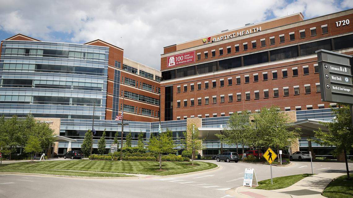 Baptist Health Hospital at 1720 Nicholasville Rd. in Lexington.