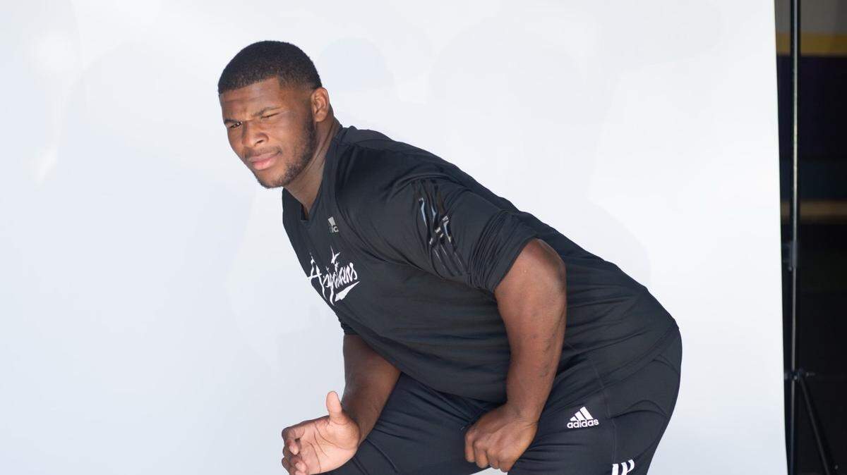 Louisville native Kiyaunta Goodwin is considered one of the top offensive tackles in the nation. He’s committing on Saturday.