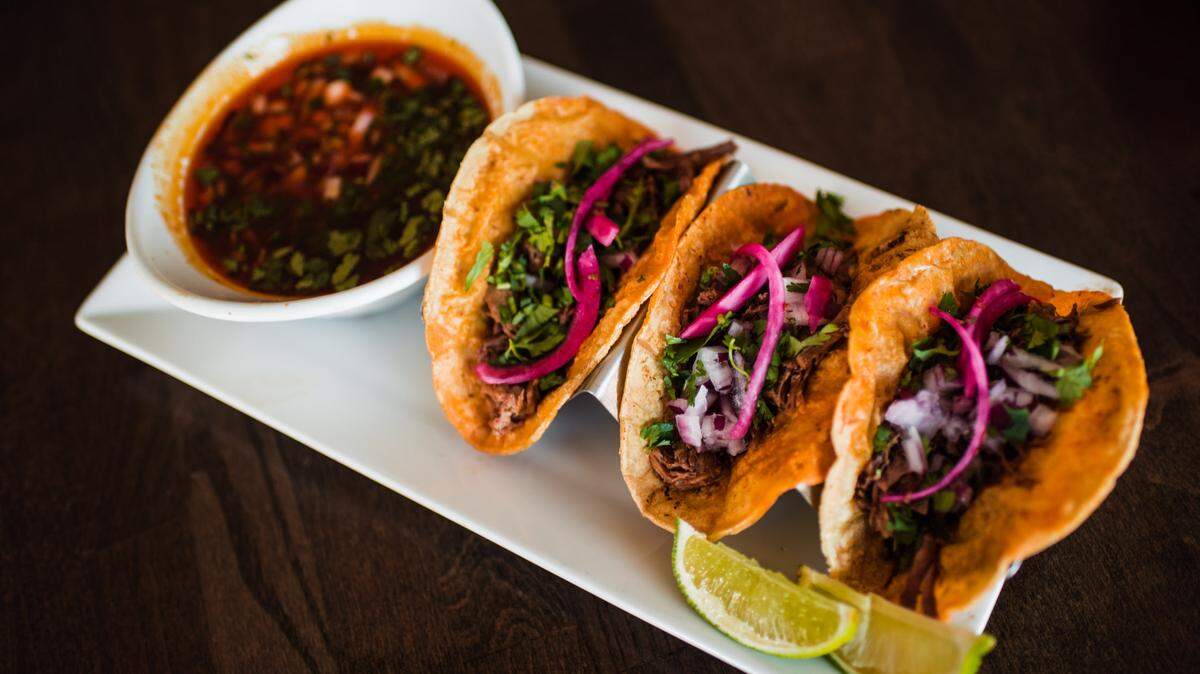 Barbacoa tacos will be available at the new El Charro Tacos and Tequila Bar on South Broadway. It will have a fast casual menu.