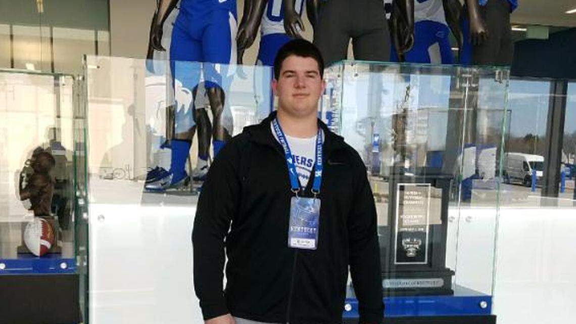 Eli Cox committed to the University of Kentucky during his junior year at West Jessamine High School.
