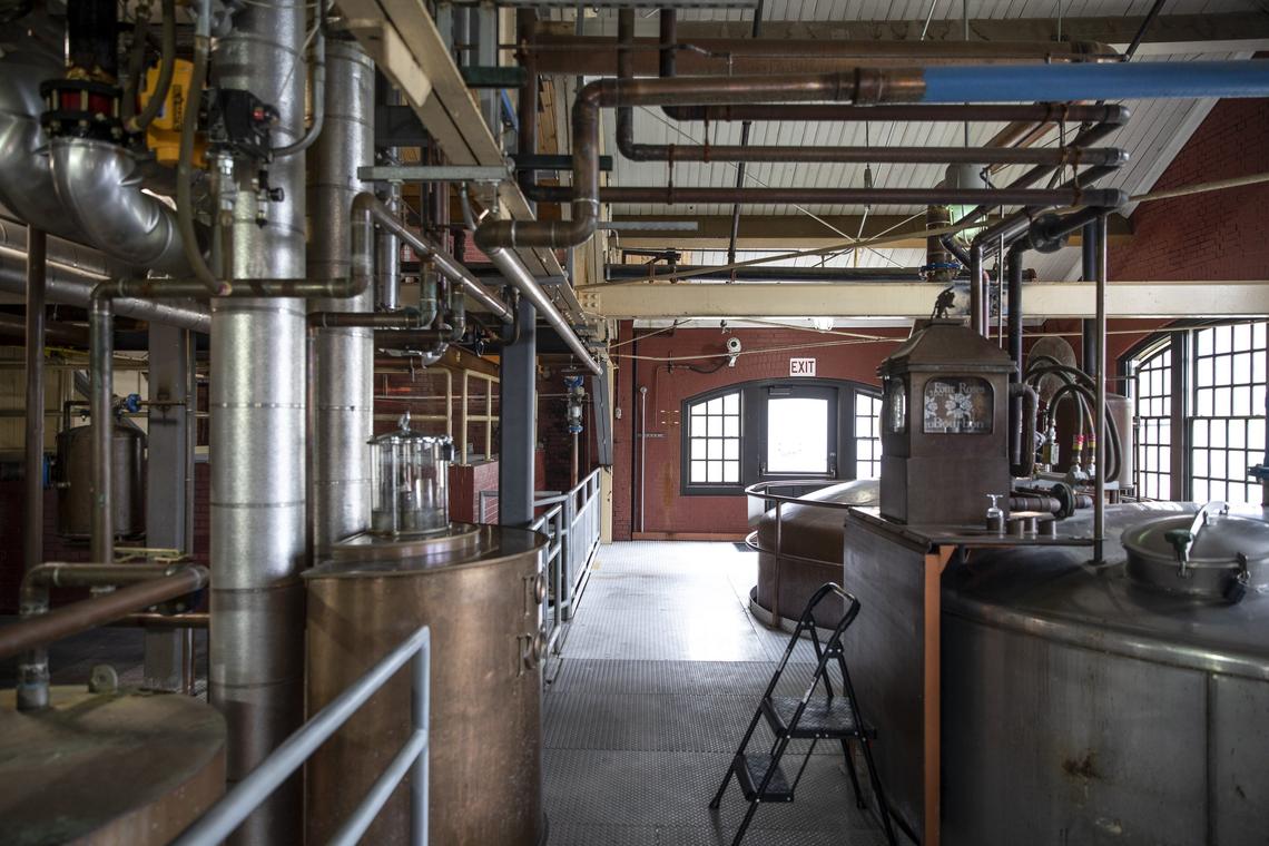 Both the column still and the doubler have been duplicated and added to the equipment at Four Roses after a $55 million expansion that doubled capacity.