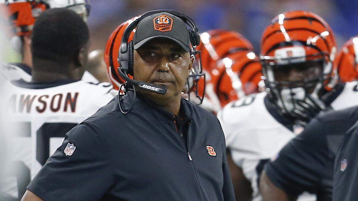 Cincinnati head coach Marvin Lewis fired his defensive coordinator this week and is taking control of the defense himself. It’s a daunting task. The Bengals’ defense ranks 32nd among 32 NFL teams.