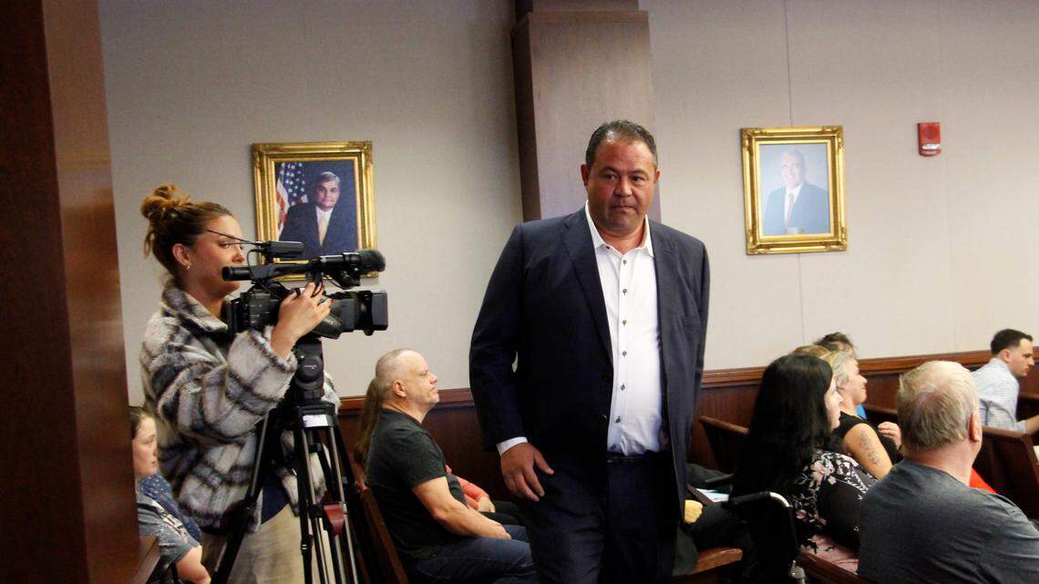 London Mayor Randall Weddle pleads not guilty to felony campaign finance charges