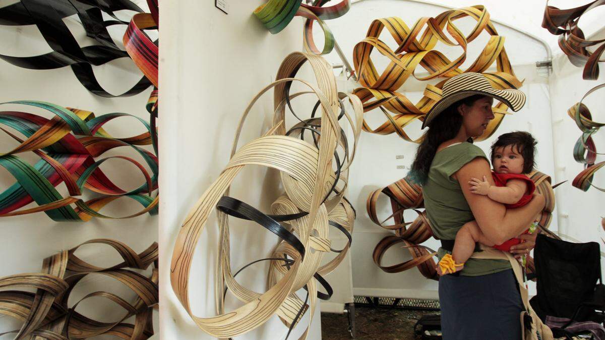 More than 200 artists will show their work at the Woodland Art Fair coming up this week.