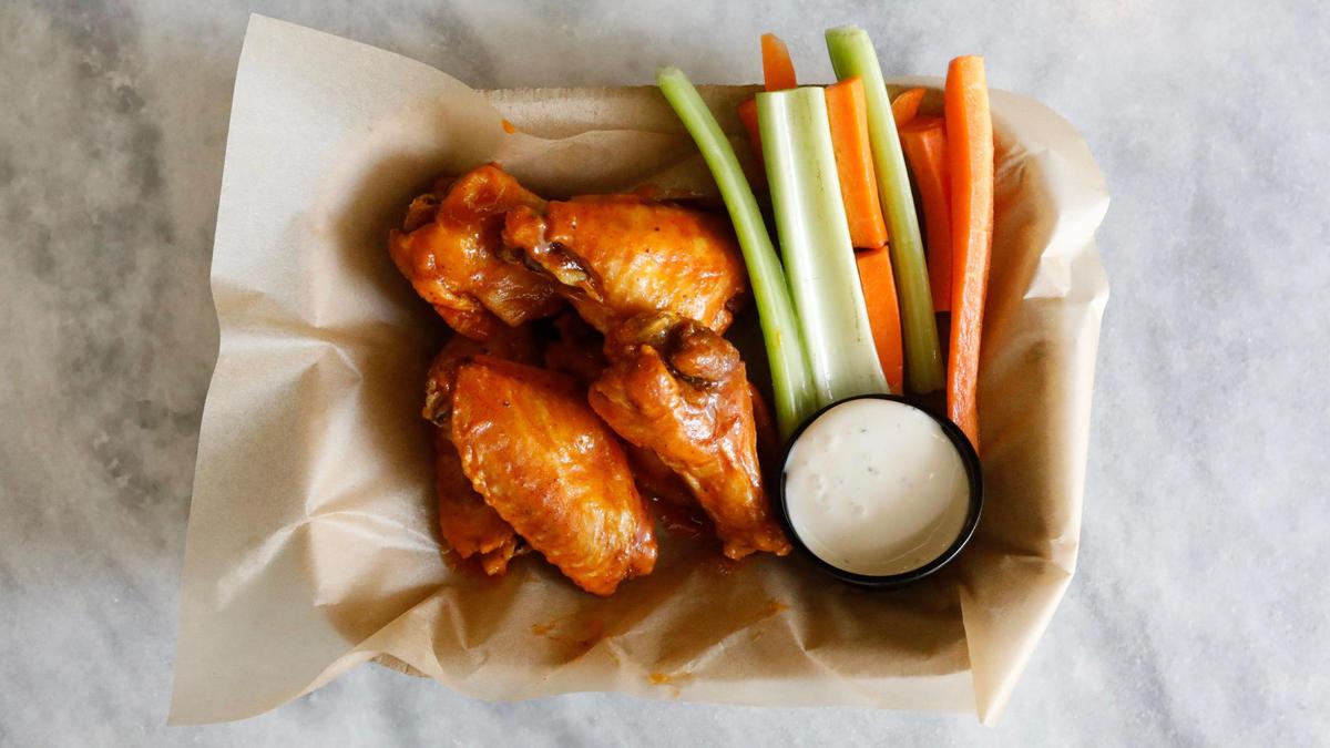 Old North Kitchen’s chicken wings.