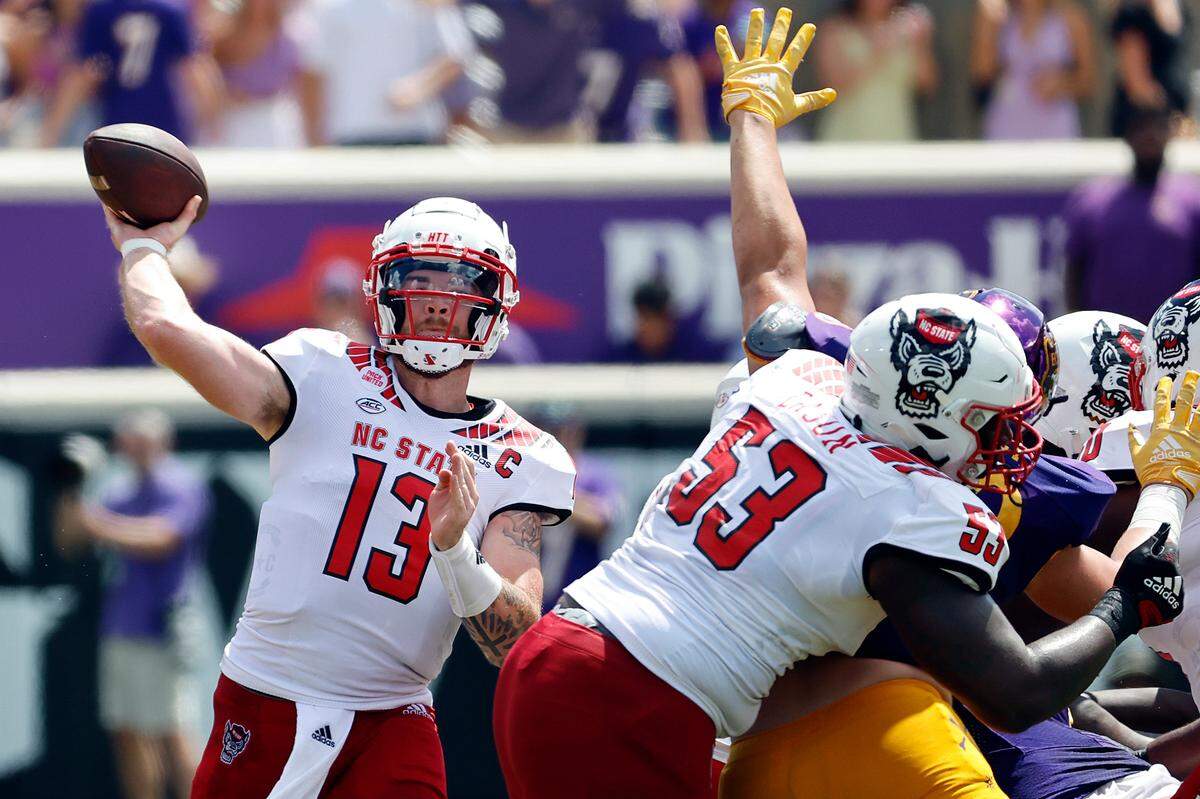 Devin Leary’s season was cut short by injury in 2022 but he’s expected to be healthy in time for the start of next season.
