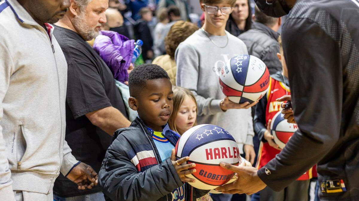 Kids will enjoy the zany antics and personalities of the Harlem Globetrotters show this weekend at Rupp Arena.