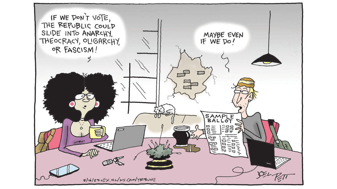 Joel Pett: Election Day!