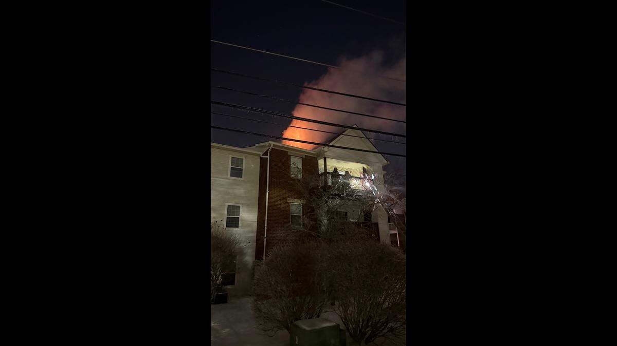 Nine people were displaced, but fire officials said no one was injured in a fire at Beaumont Farms Apartments on Beaumont Centre Lane in Lexington on Tuesday night, Jan. 27. 2026.