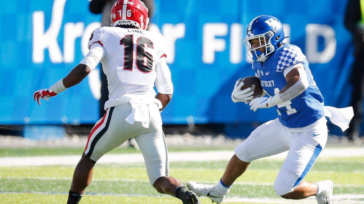 Final statistics from Kentucky’s 14-3 loss to fifth-ranked Georgia