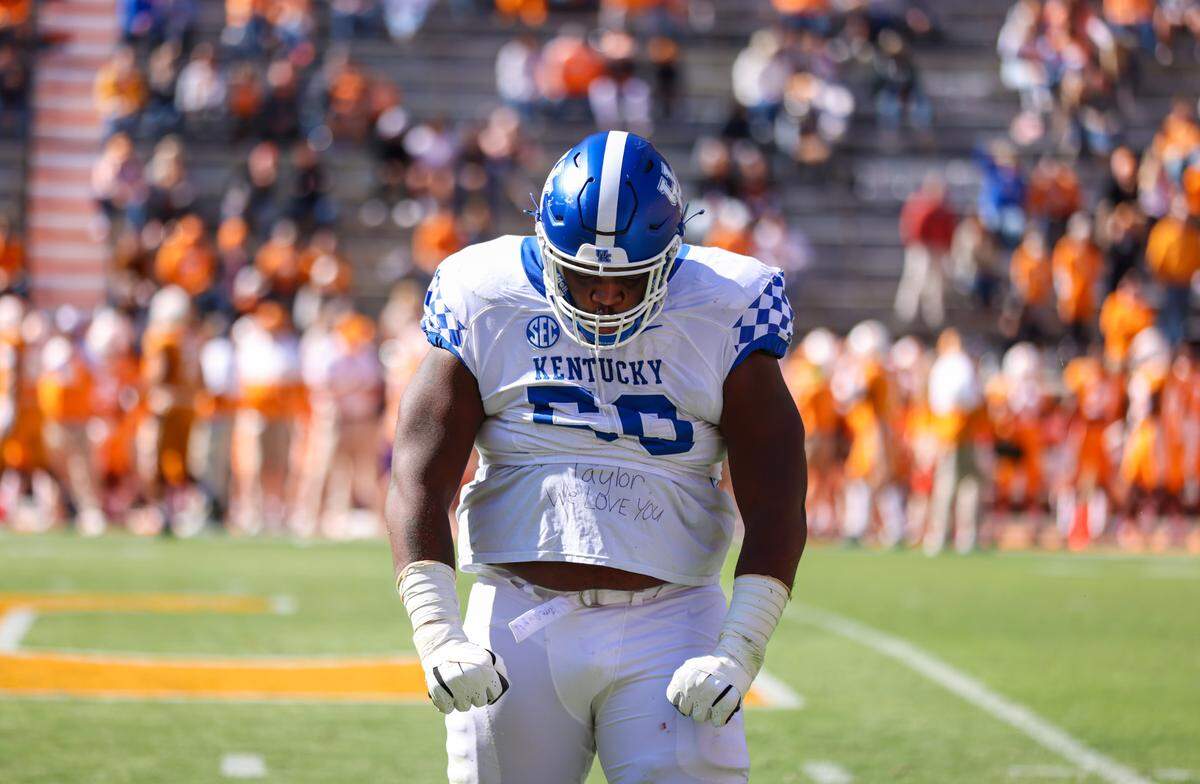 Marquan McCall started eight games for Kentucky in his senior season and missed four due to an ankle injury suffered early in UK’s win over Florida.