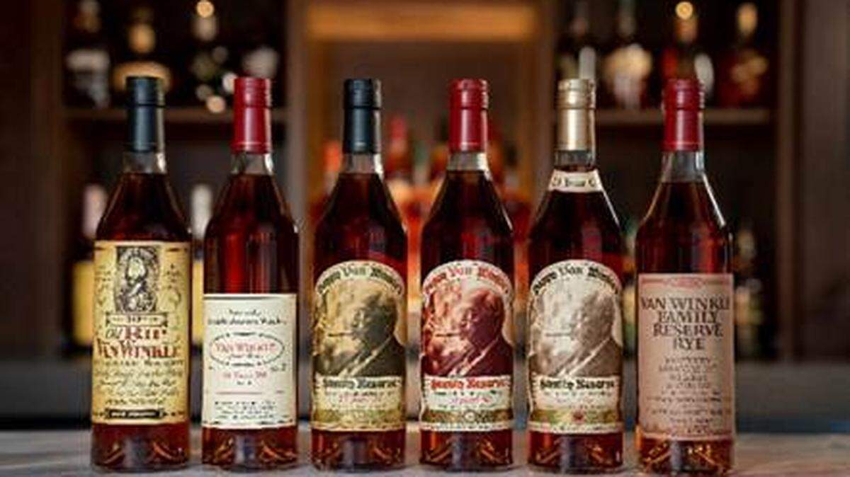 Buffalo Trace is auctioning a collection of six bottles from the Pappy Van Winkle family for Kentucky weather relief.