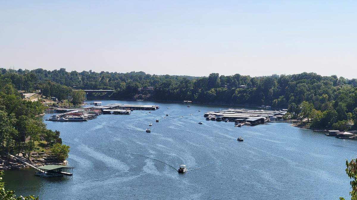 A view of Herrington Lake towards Kennedy Bridge. (Mike Holdren)
