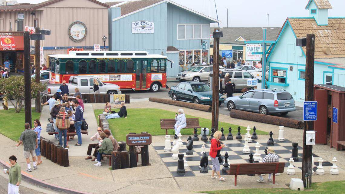  With its upscale shops and restaurants, Morro Bay has a Nantucket feel, although with a California vibe. 