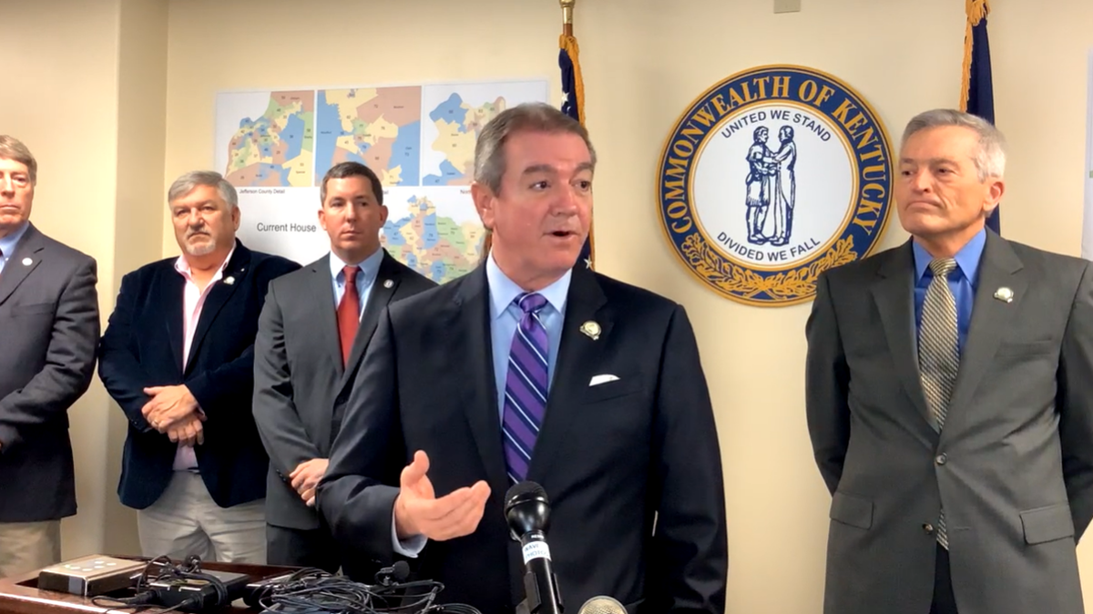 House Speaker David Osborne, R-Prospect, said that the months-long redistricting process was a complex one.