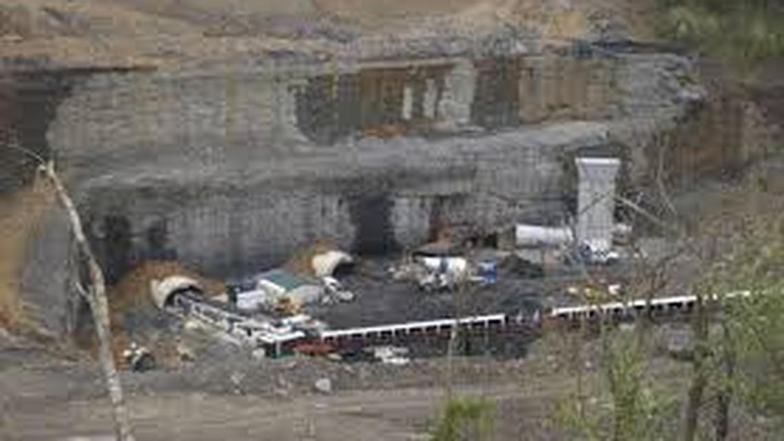 This April 14, 2009 file photo shows the Parkway underground mine in Muhlenberg County, where federal authorities allege managers falsified air samples, exposing miners to unhealthful levels of the dust that causes black lung.