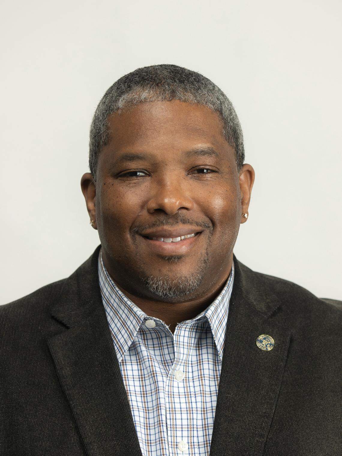 James Brown, candidate for at large seat on the Lexington Fayette Urban County Council, photographed on Monday, April 18, 2022.