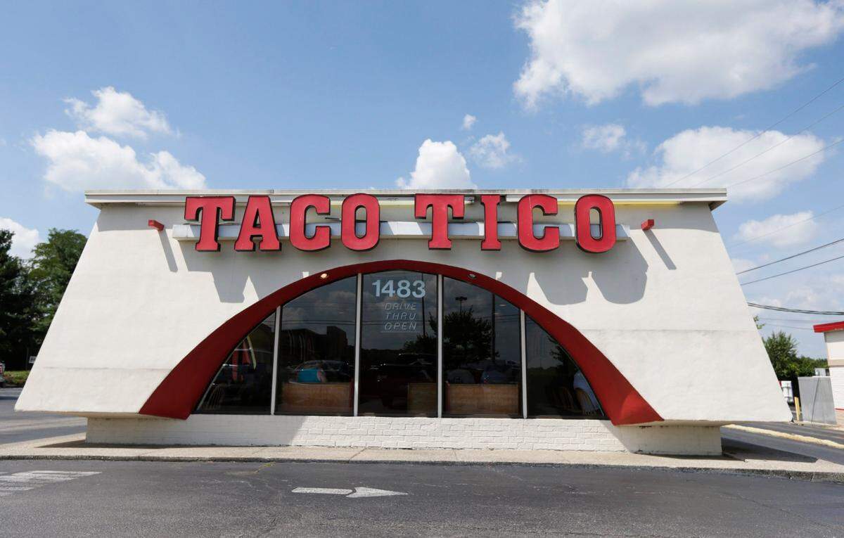 Taco Tico on Boardwalk in Lexington, Ky, on Aug. 26, 2016. Taco Tico has been at the same location since the 1970s and is thought to be Lexington’s first fast food taco restaurant. This was the oldest surviving location.