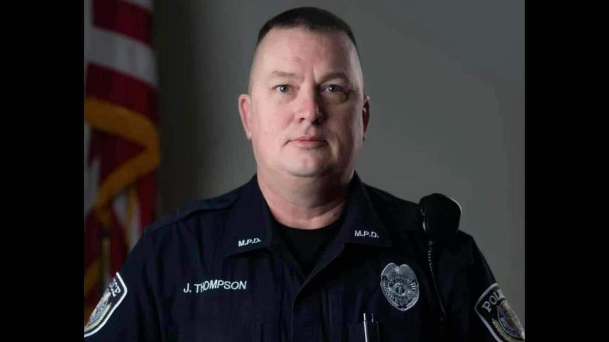 Monticello police officer Jeramy Thompson
