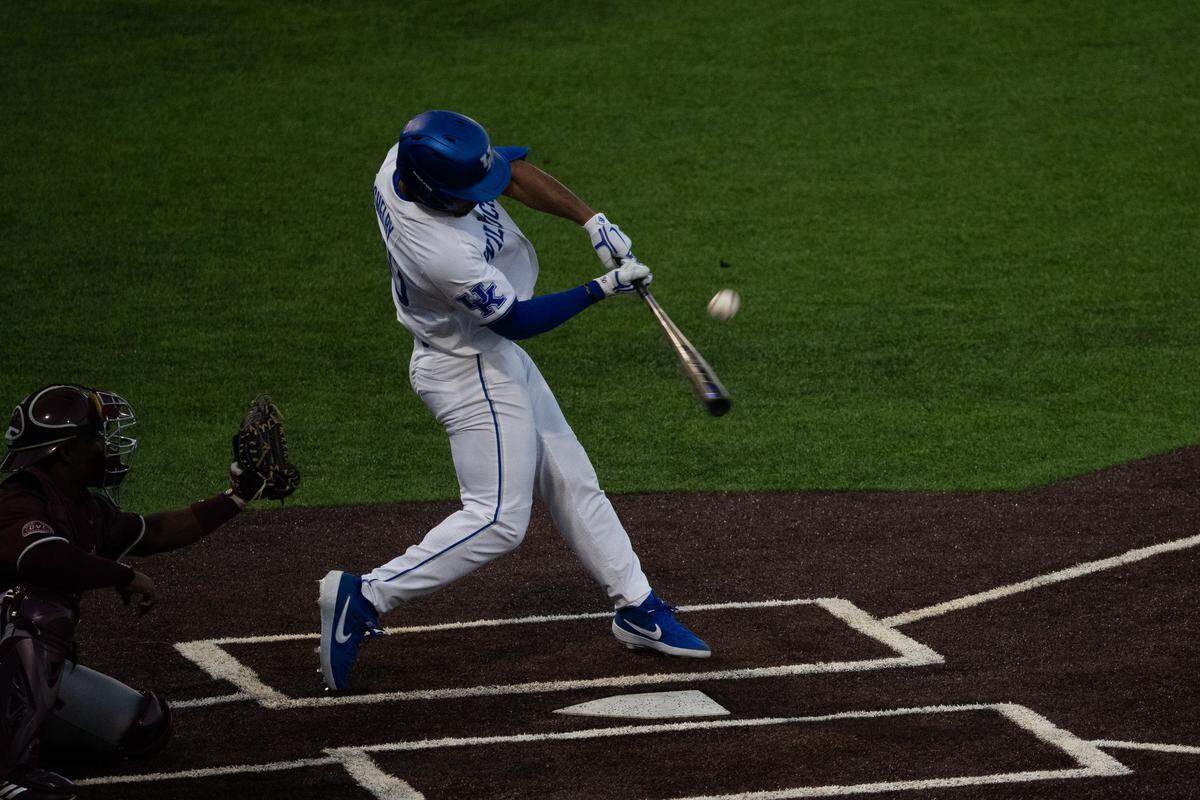 Tates Creek graduate Jaren Shelby batted .273 with 22 runs scored, 10 doubles, six home runs and 35 RBI for Kentucky last season.