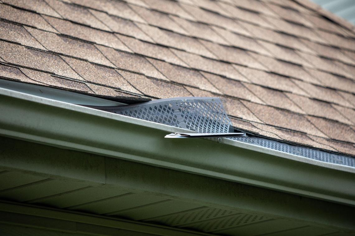 Homeowner Debbie Kirsch Coe contracted Lexington Blue to fix her roof. After months of delays, the repairs from the company left her roof in a state of disrepair that requires thousands of more dollars to fix. May 13, 2025.