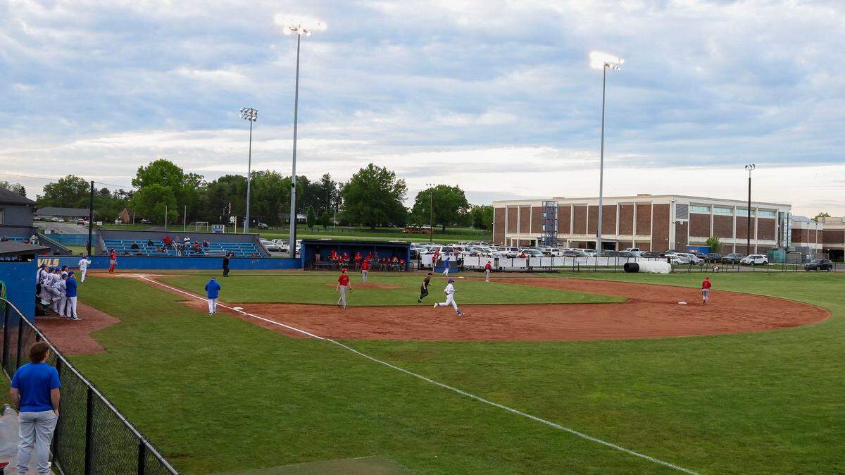 The Henry Clay Blue Devils battled Scott County during one of its final home baseball games at the original field. The school will have new baseball and softball fields by the 2029 season.