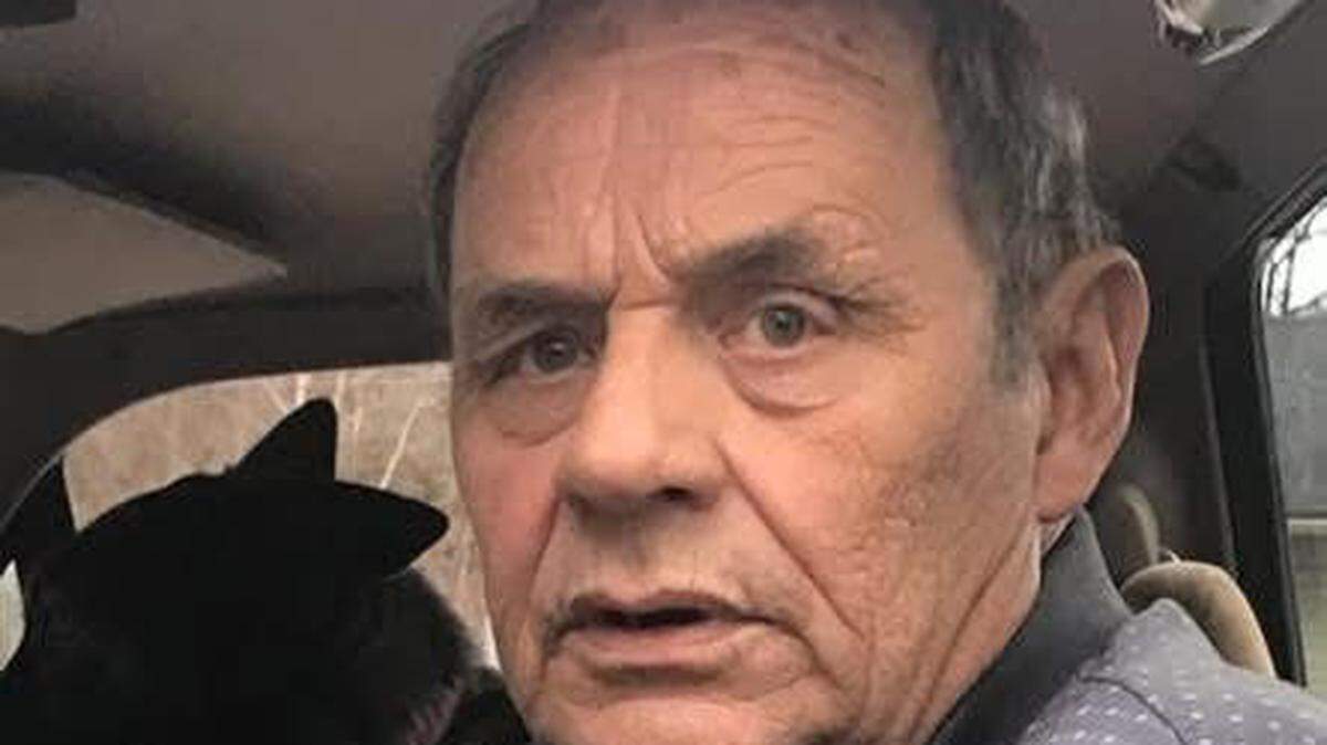 Gary Damron, 72, and his dog Princess