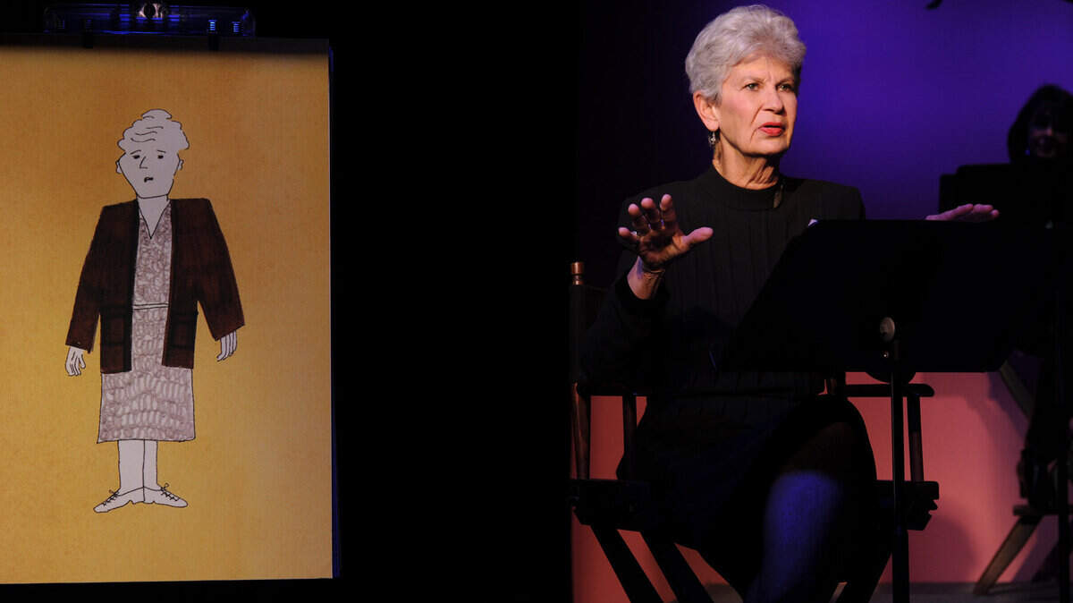 Janet Kinstle in Love, Loss and What I Wore at Studio Players.