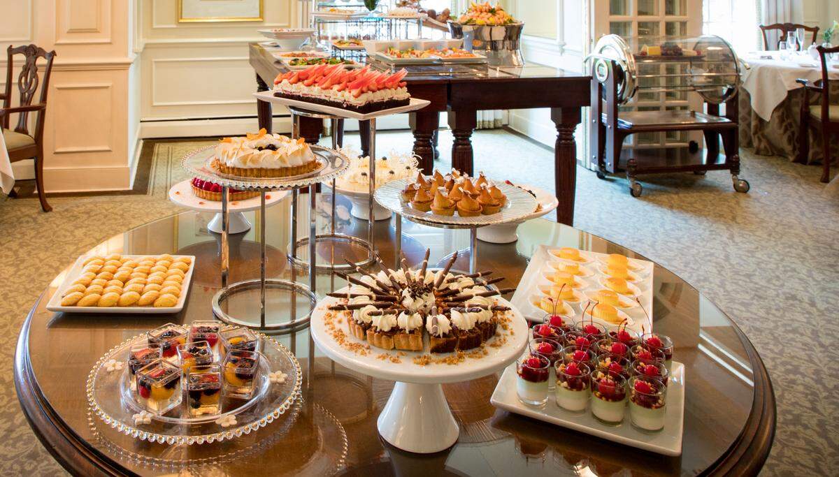 Sunday brunch at the Hay Adams Hotel is a Washington tradition.