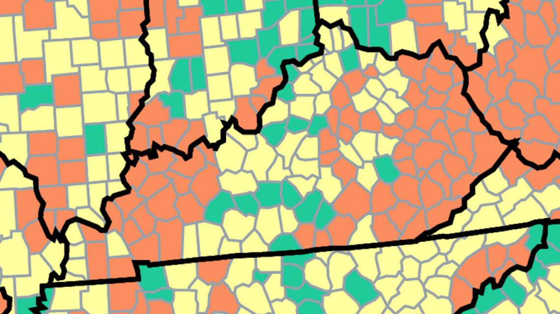 Number of Kentucky counties at high COVID community level jumps to 61. See CDC’s map