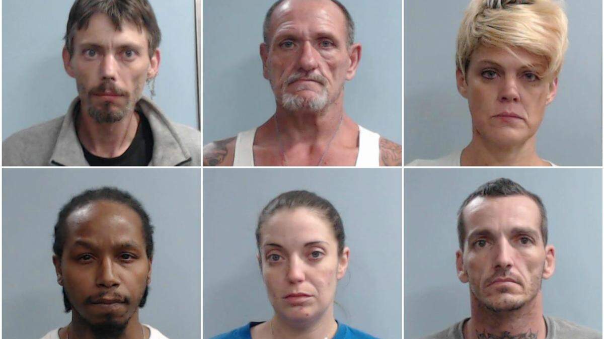 Seven people were arrested for drug trafficking at the Days Motel this week.