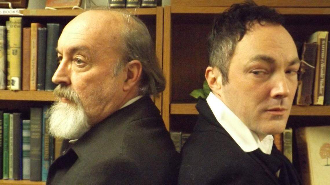 Mark Smith and Ryan Case star in Balagula Theatre's production of "Bernard and Bosie: A Most Unlikely Friendship" by Anthony Wynn. Photo courtesy of Balagula Theatre.      