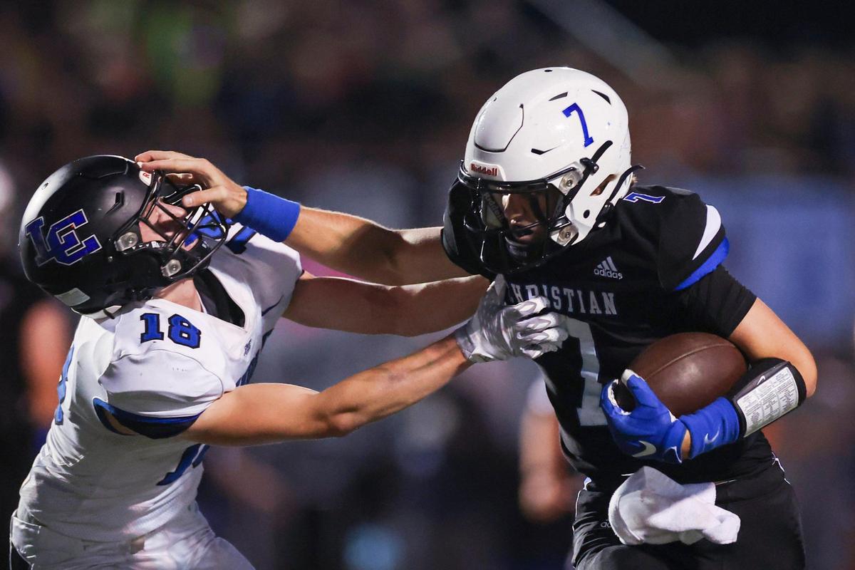 Lexington Christian quarterback Cutter Boley, who has signed to play at the University of Kentucky next season, had passed for almost 8,000 career yards entering Friday.
