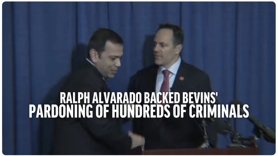 Fact check: Dembo says Alvarado ‘backed’ Bevin’s controversial pardons. Did he?