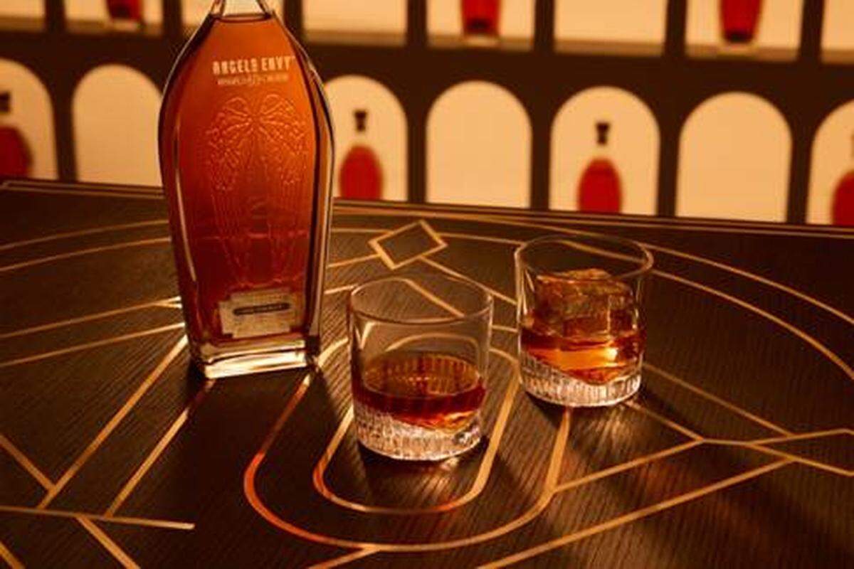 Angel’s Envy is releasing its first age-stated whiskey: Angel’s Envy 10 Cask Strength is aged a total of 10 years, some as a bourbon in new oak barrels and the rest in used port wine barrels.
