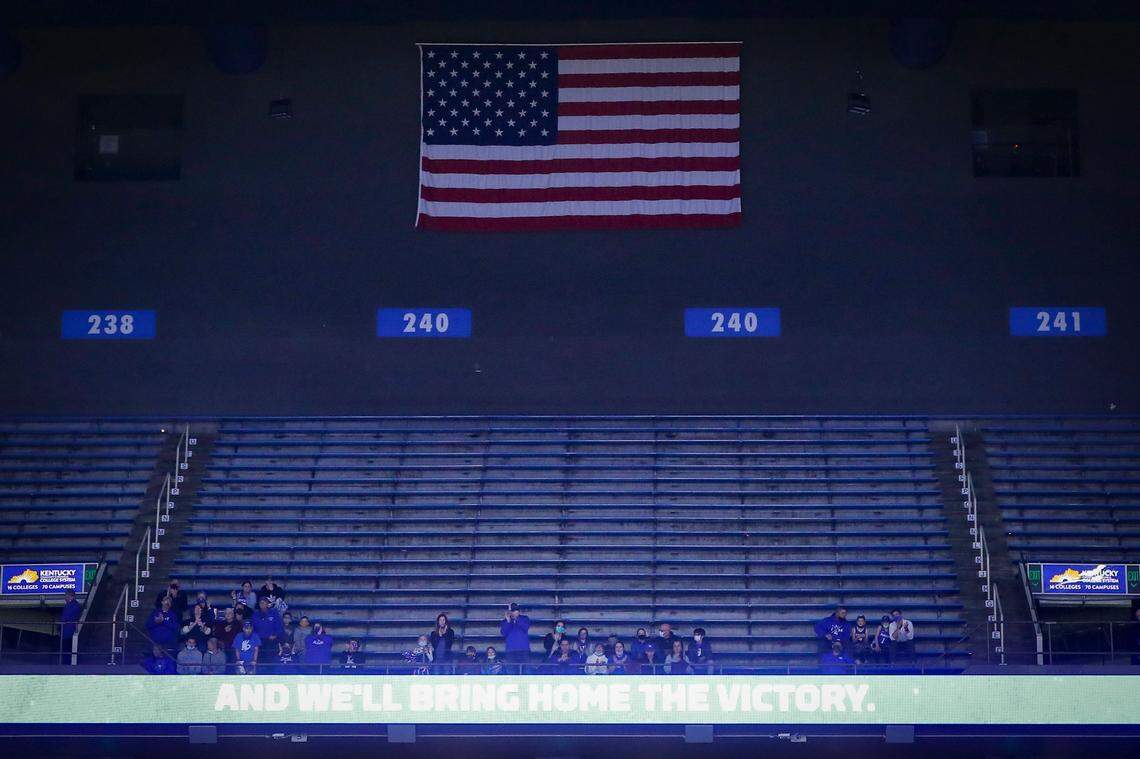 There were ample empty seats in the second level of Rupp Arena during Kentucky’s 86-61 win over Albany last month.