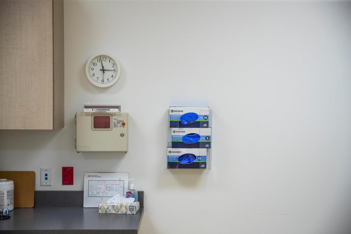 A room where abortions are performed at the Planned Parenthood – Louisville Health Center is photographed in Louisville, Ky., on Thursday, June 16, 2022.